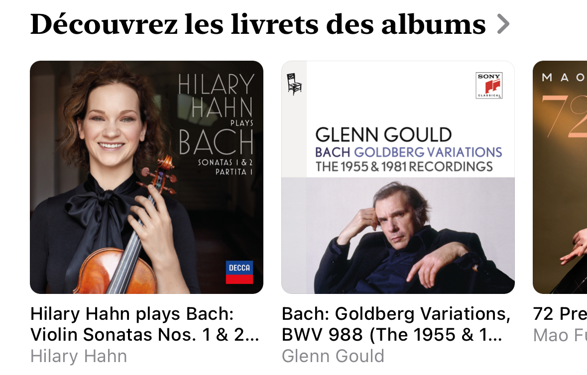 Quelles nouveautés pour l'app Apple Music Classical ?