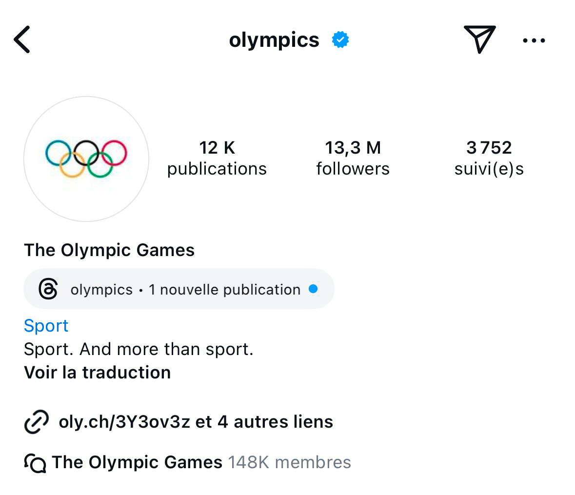 Où sont passés les comptes des JO de Paris 2024 sur les réseaux sociaux ?