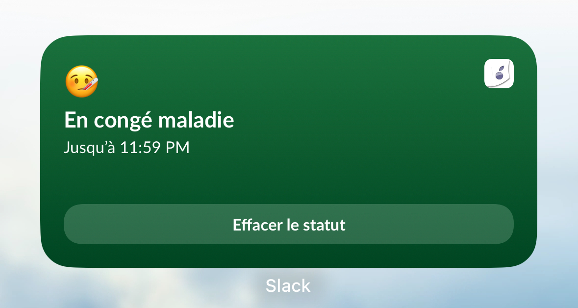 Slack fait le plein de widgets sur l'iPhone !