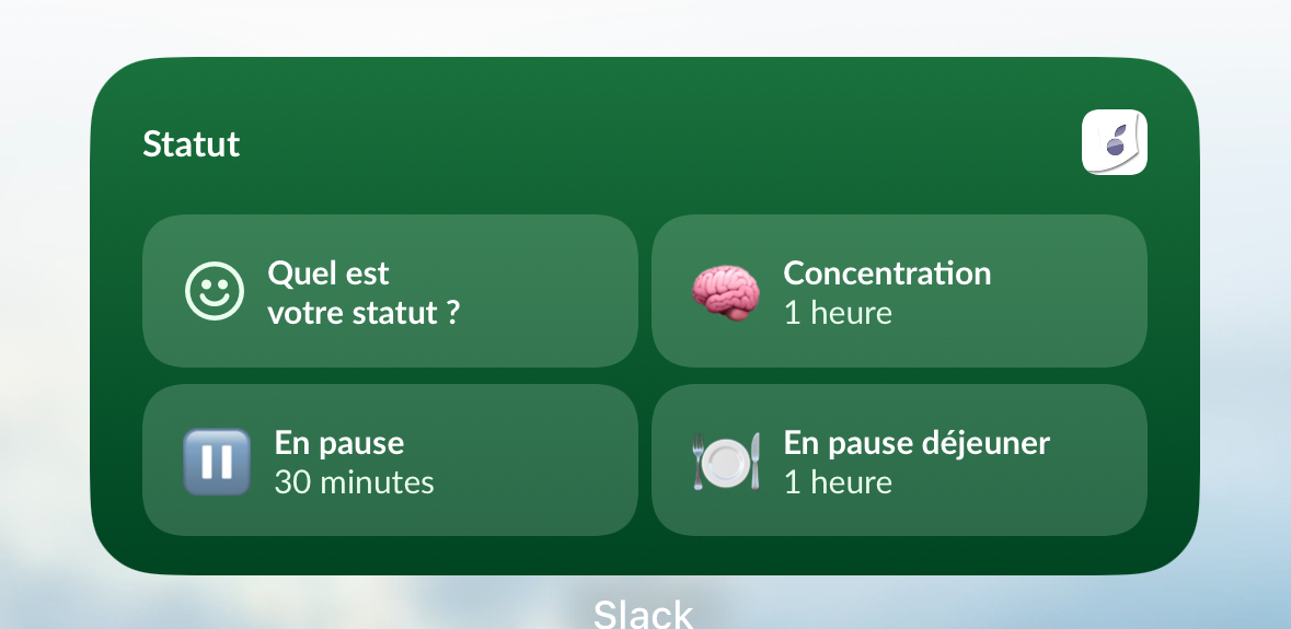 Slack fait le plein de widgets sur l'iPhone !