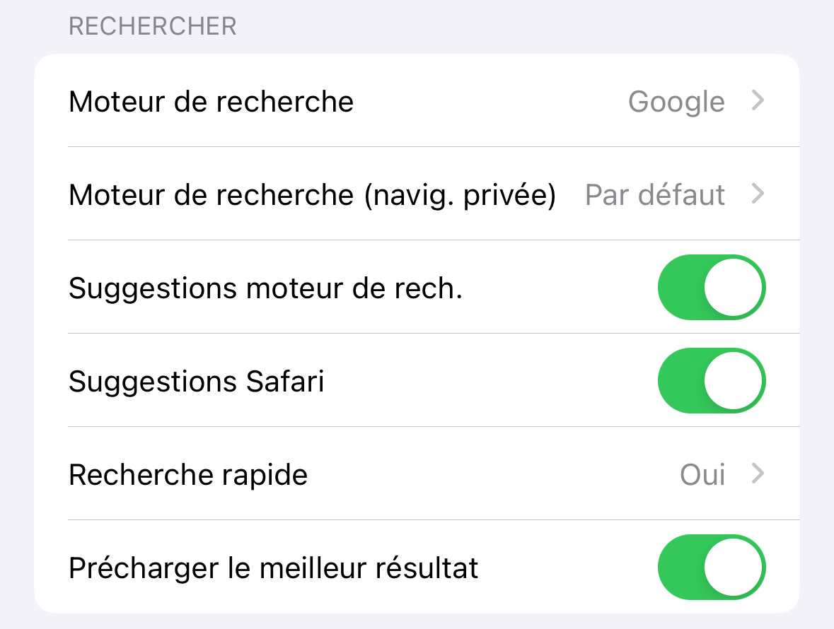 Comment changer votre moteur de recherche par défaut sur l'iPhone