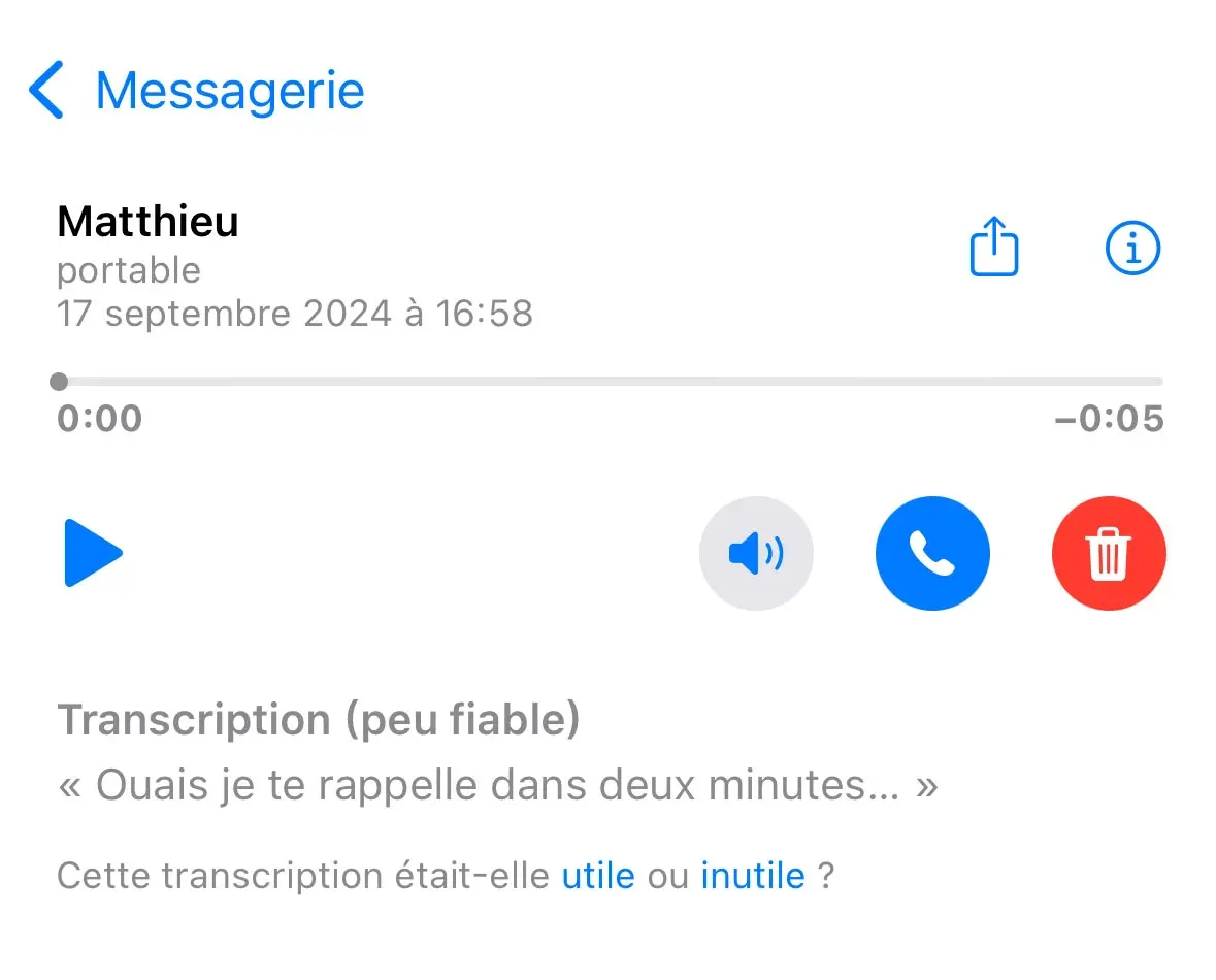 Comme iOS 18, WhatsApp lance la transcription des messages vocaux [sondage]