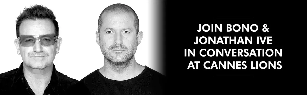 Jony Ive et Bono récompensés au Festival international de la publicité de Cannes