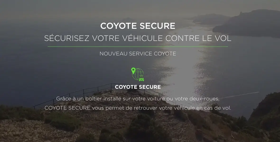 Coyote lance un boitier et un service pour retrouver rapidement un véhicule volé