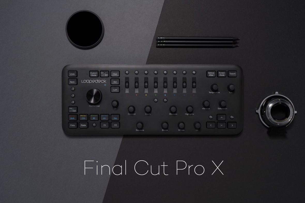 La console d'édition photo/vidéo Loupedeck+ est compatible Final Cut Pro et Audition