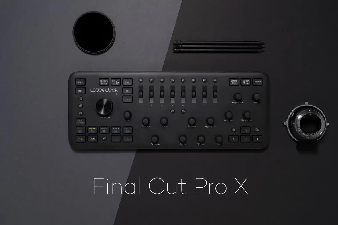 La console d'édition photo/vidéo Loupedeck+ est compatible Final Cut Pro et Audition