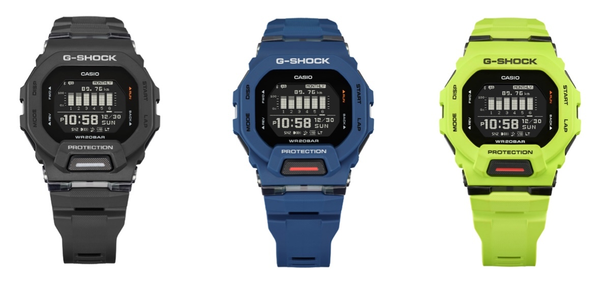 G-Shock étoffe la gamme G-Squad avec la GBD-200 à 149€