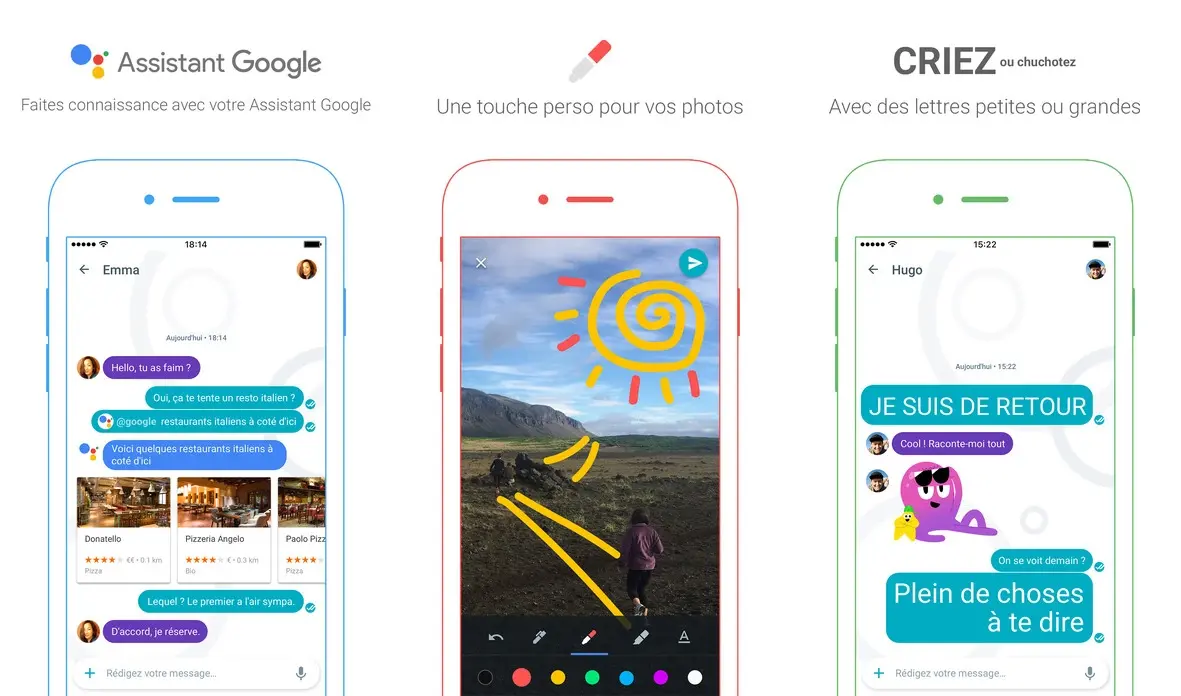 Partager ses GIF personnalisés avec Google Allo