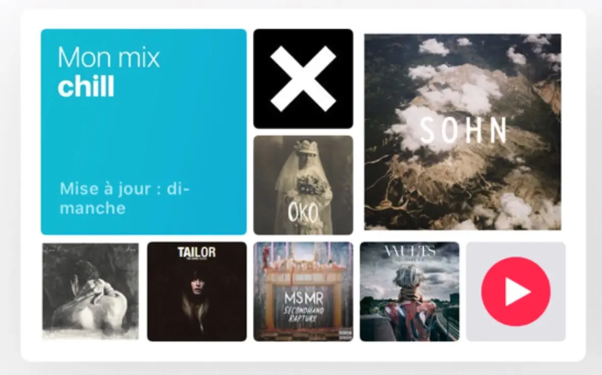 "Mon Mix Chill" désormais disponible pour tous les utilisateurs d'Apple Music