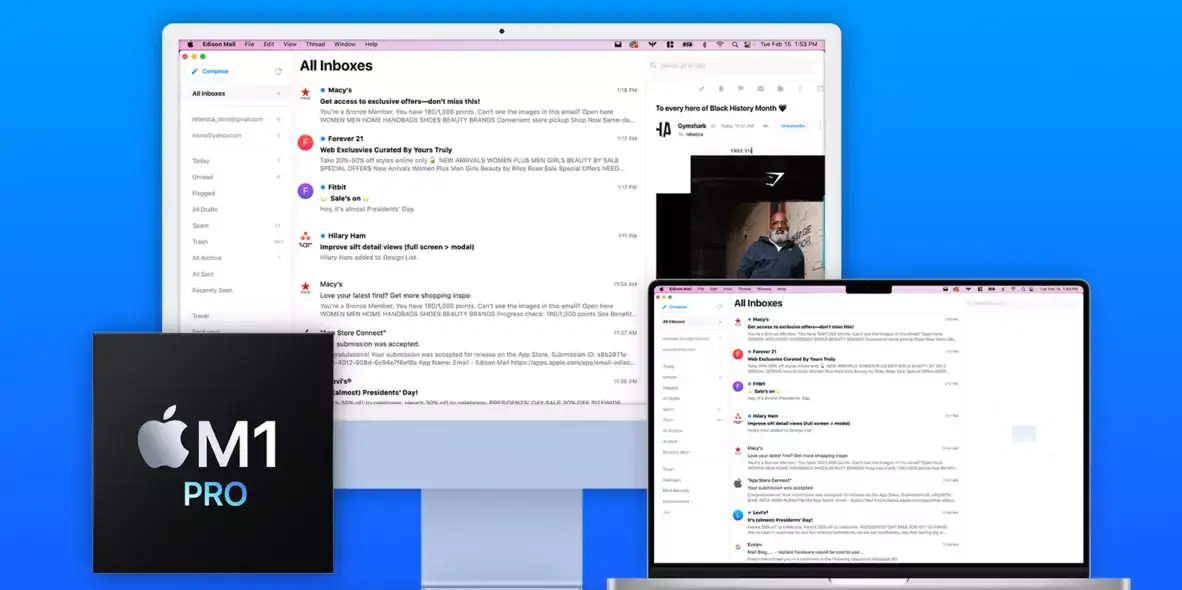 Edison Mail prend en charge nativement les Mac M1