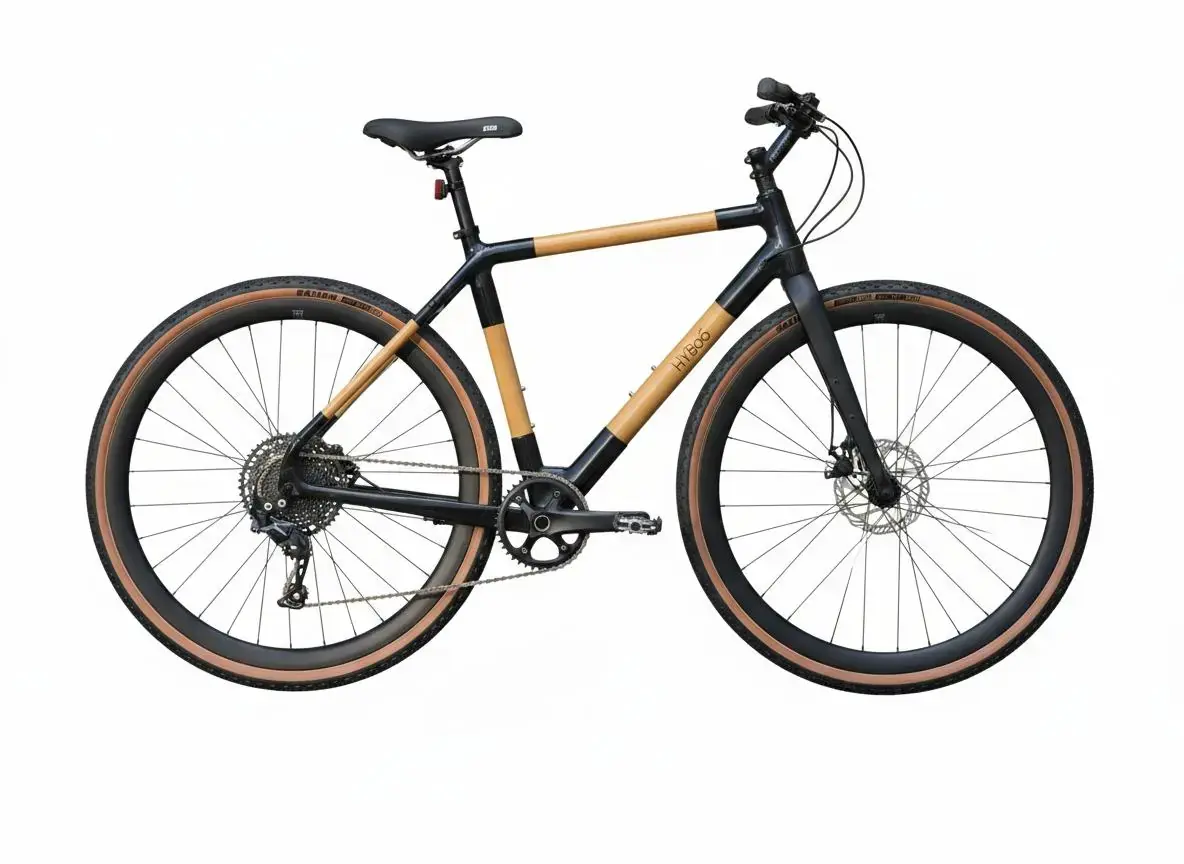 Hyboo Cruiser&nbsp;: un v&eacute;lo &eacute;lectrique en bambou de 10,5 kg pour le v&eacute;lotaf