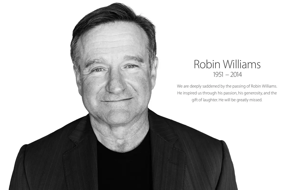 Apple rend à son tour hommage à Robin Williams