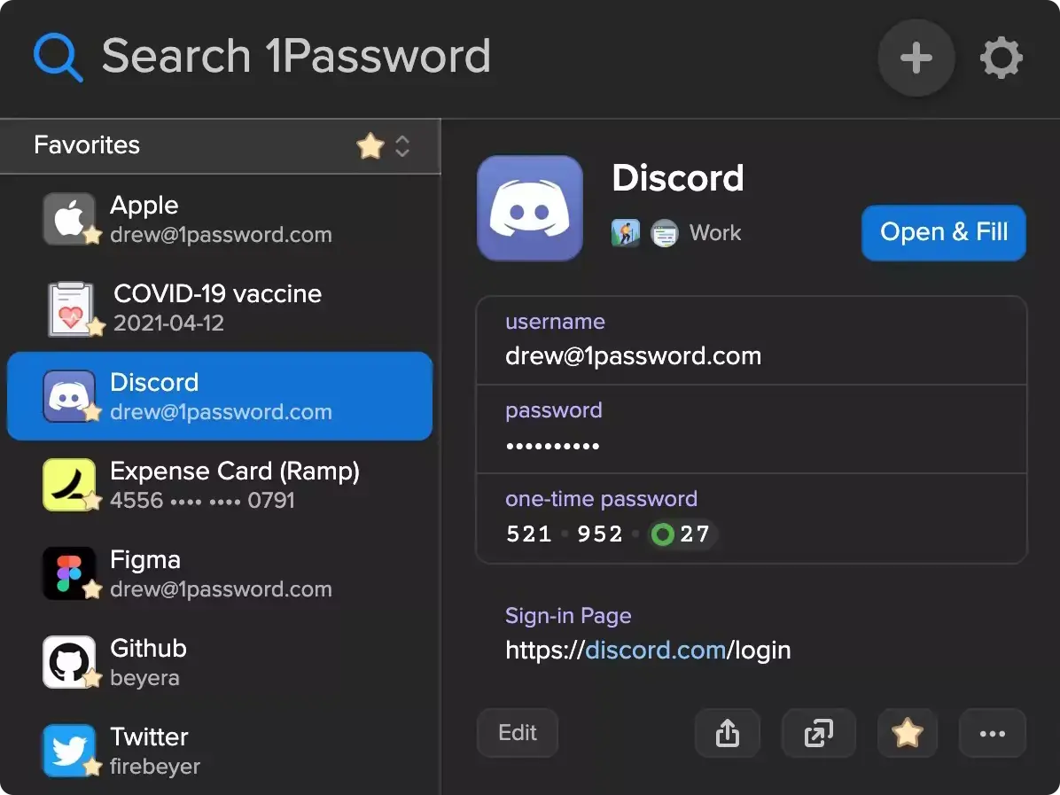 1Password reçoit une importante mise à jour (TouchID, Mode Sombre, interface...)