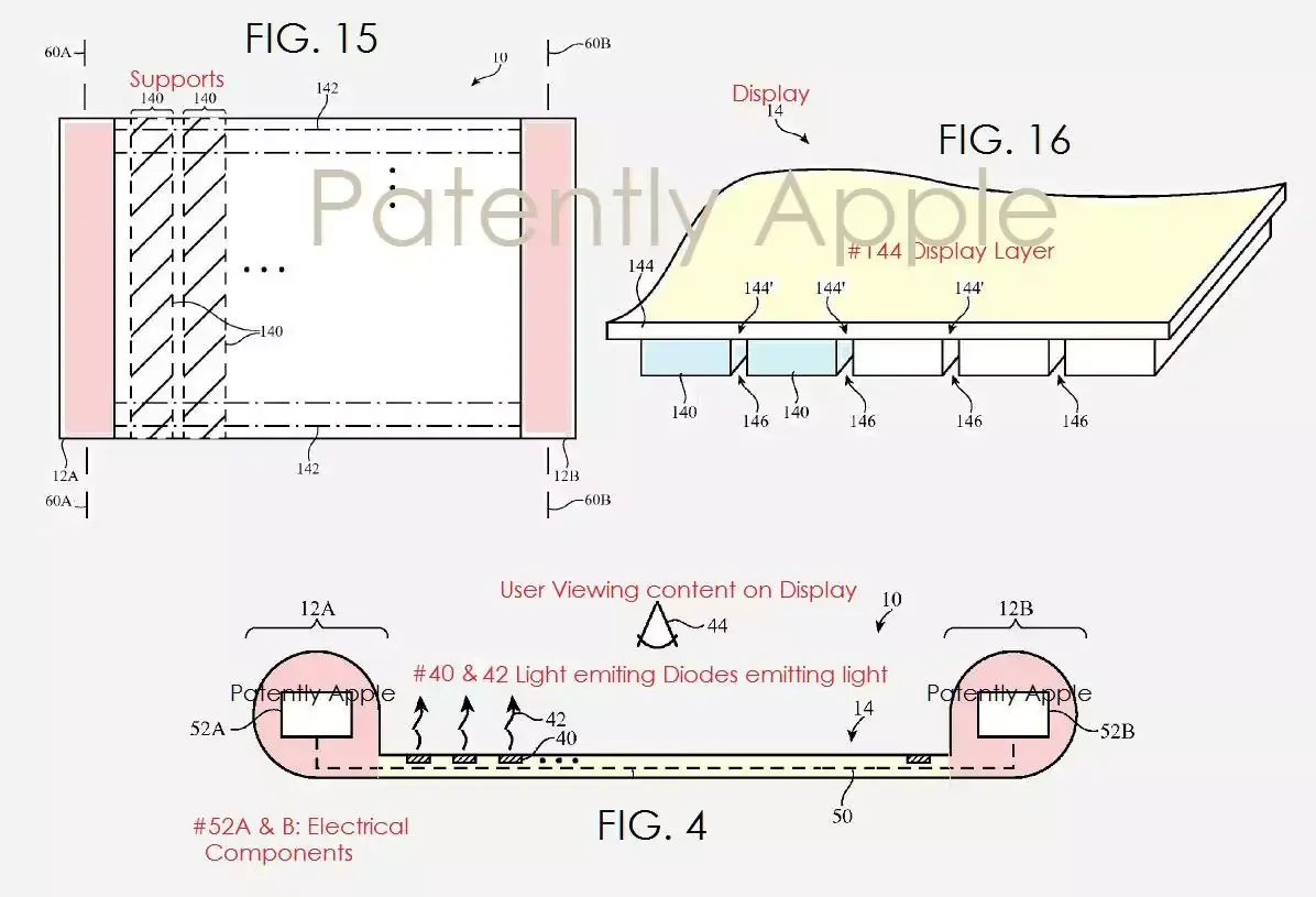 Le brevet du jour : l'iPhone à dérouler ?