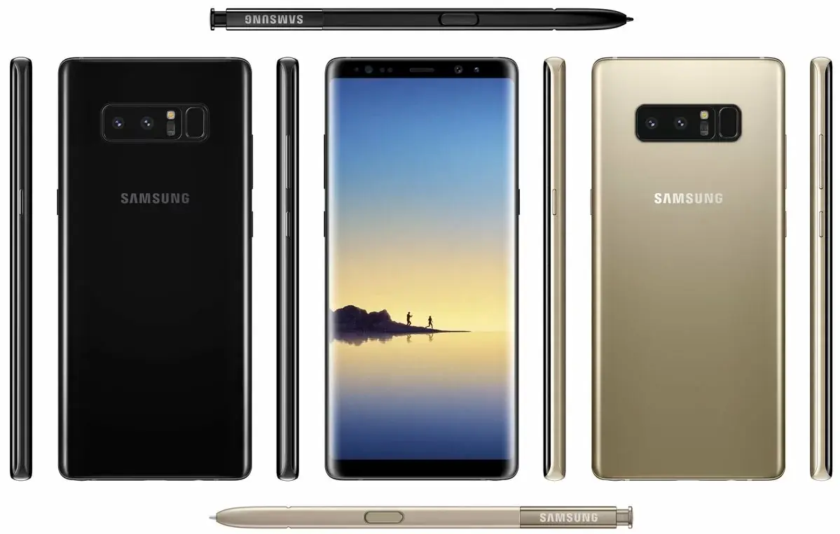 Le Galaxy Note8 en fuite (et déjà un concept du Note9)