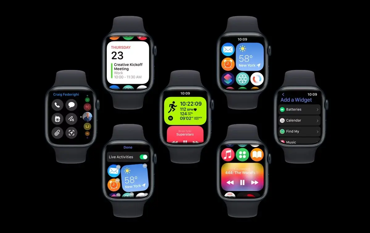 Aimeriez-vous des widgets ou des Live Activities sur l’Apple Watch ?