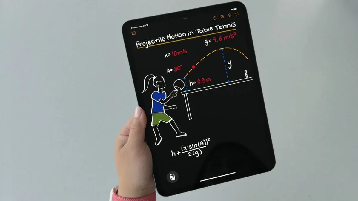 Comment utiliser l’application Calculette et des Notes Mathématiques sur iPad