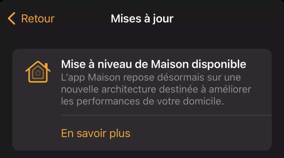 iOS 16.2 : une nouvelle architecture Matter pour l'App Maison (mise à jour des HomePod obligatoire)