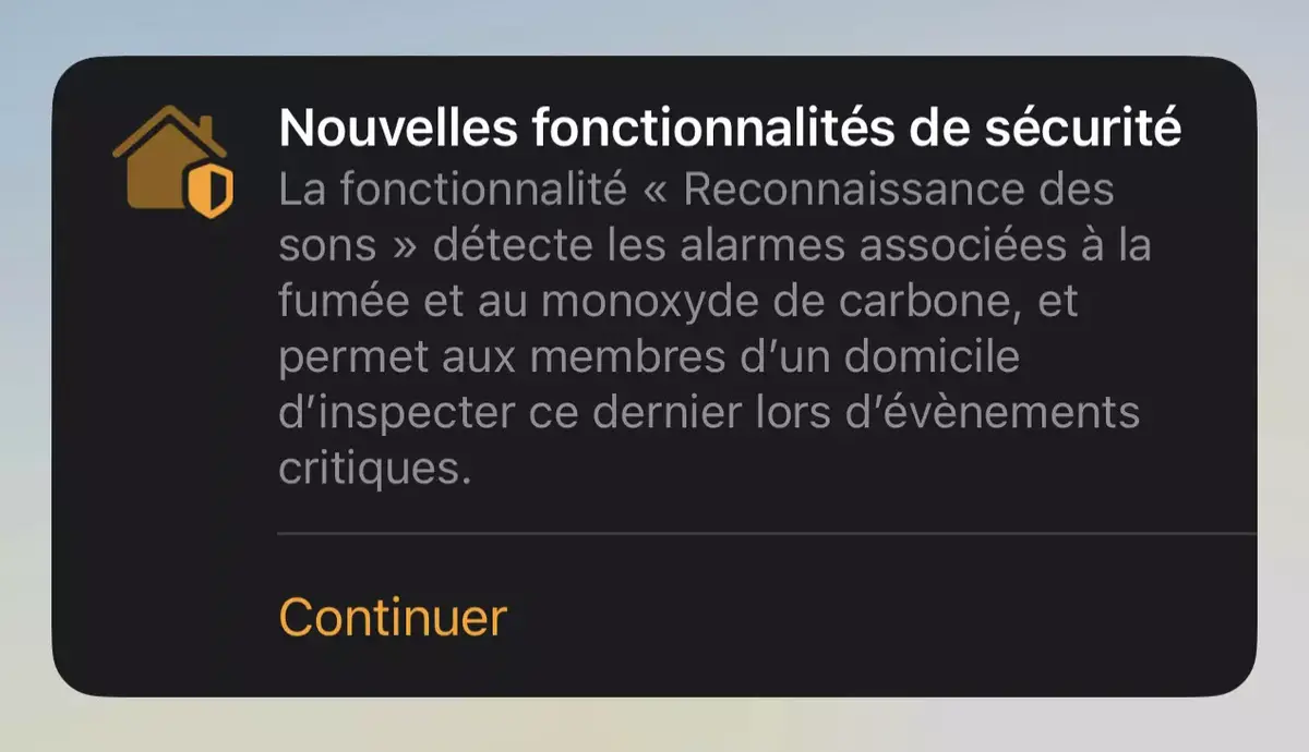 HomePod : voici comment activer la reconnaissance des alarmes pour la fumée et le CO