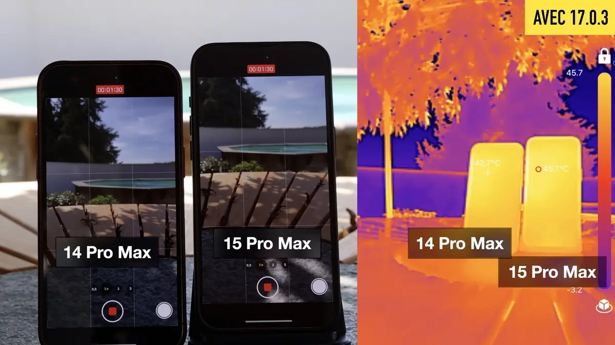 Test iPhone 15 Pro et 15 Pro Max : battre le titane quand il est chaud !