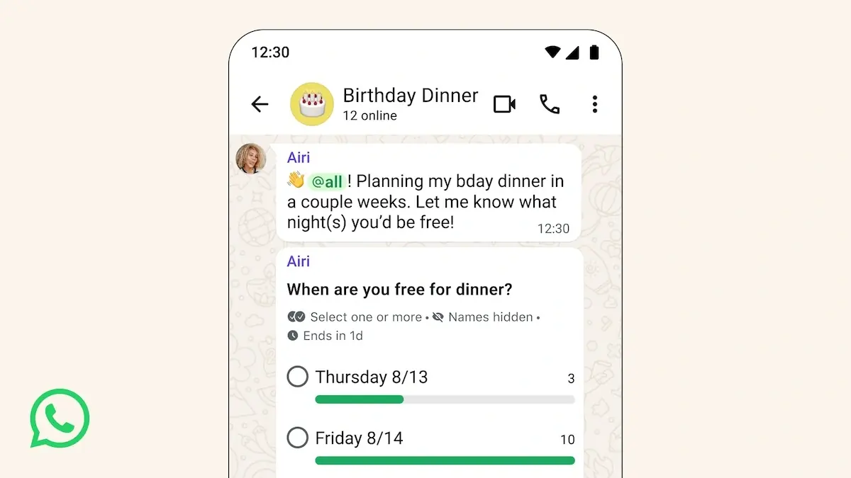 WhatsApp am&eacute;liore vraiment les conversations de groupe avec ces trois nouveaut&eacute;s