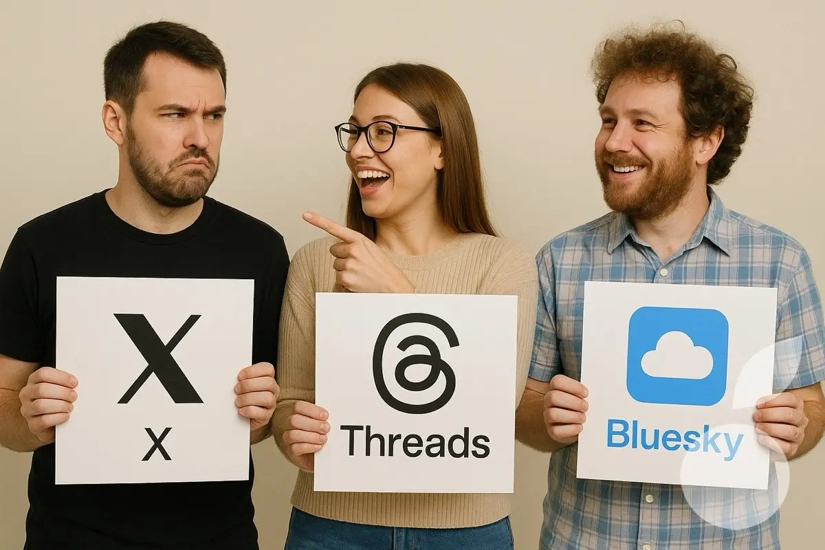 Threads talonne X en nombre d'utilisateurs quotidiens sur mobile