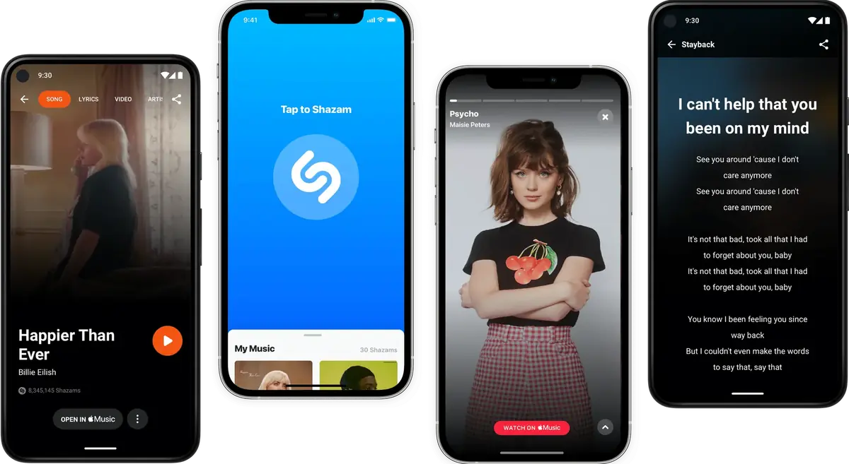 Discrètement, Shazam dévoile les passages de chansons, qui captent le plus notre attention