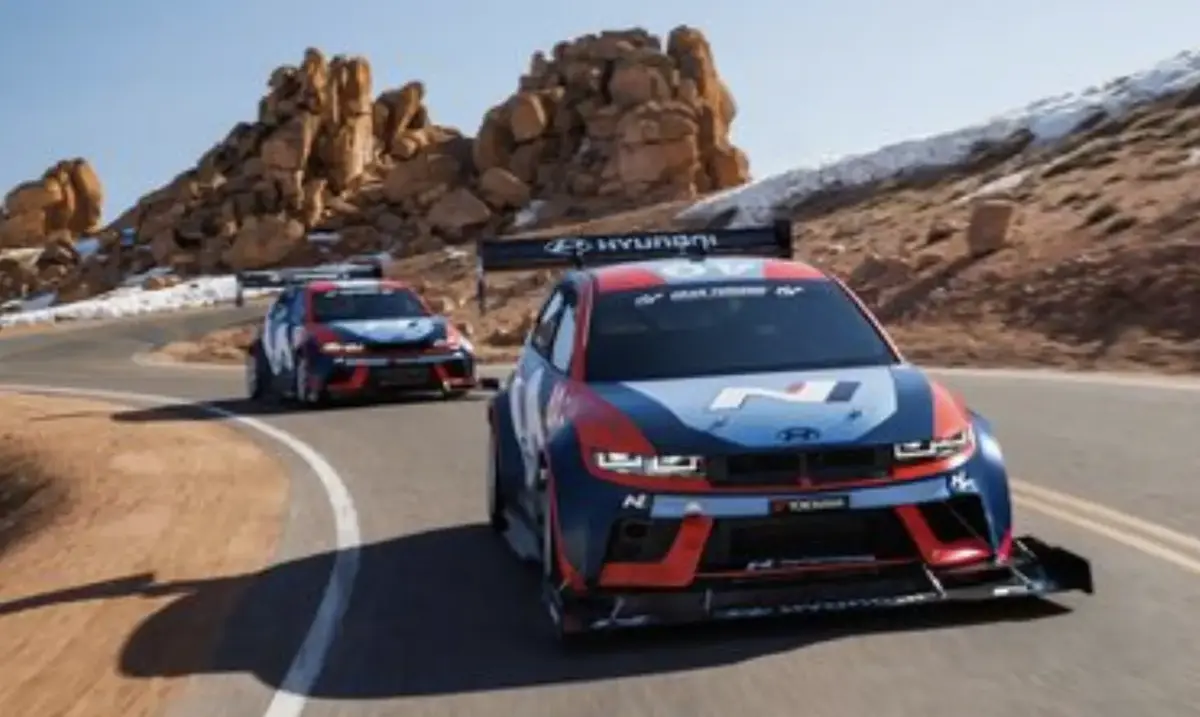 Pikes Peak VE records Ford Hyundai Rivian