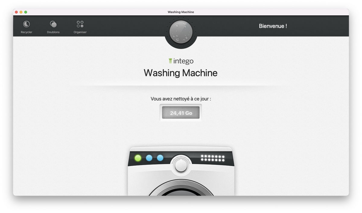 Test de Washing Machine d'Intego