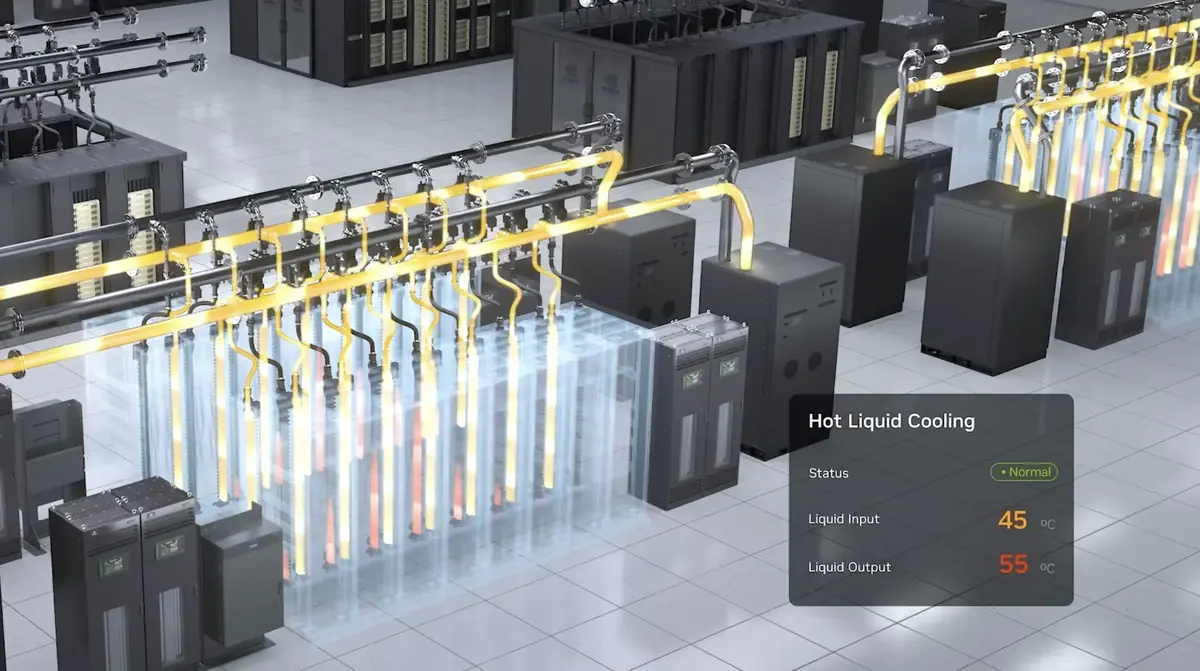 Comment NVIDIA veut refroidir ses serveurs IA avec un liquide... &agrave; 45 &deg;C