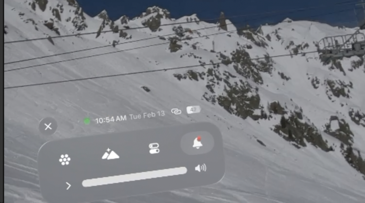 On a testé l'Apple Vision Pro au ski ! Un vrai potentiel, mal exploité