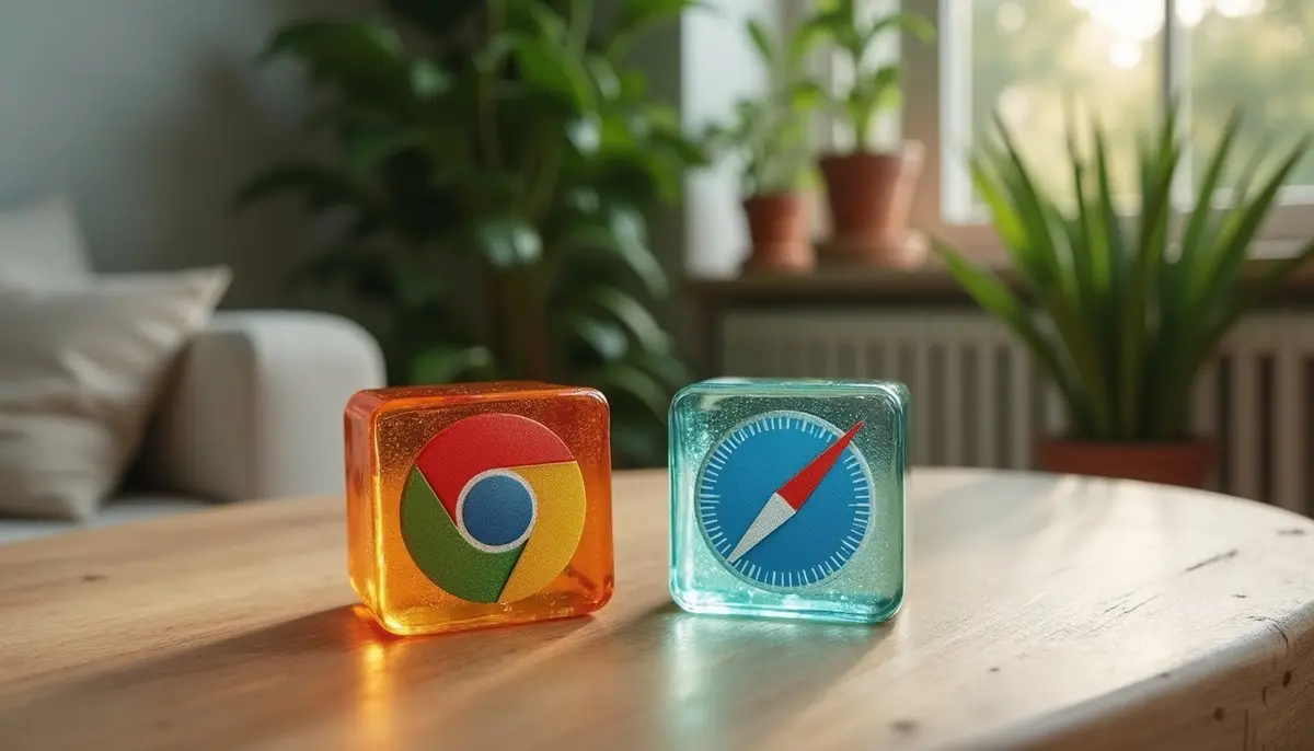 ChromeとSafariは、フランス語のChouchousブラウザのままです！