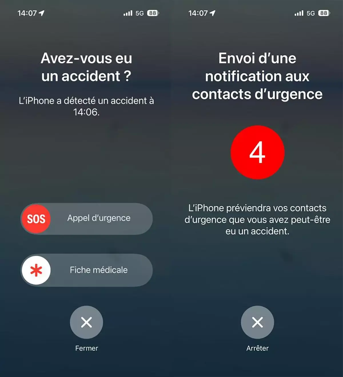 En Suisse aussi, les iPhone 14 encombrent les services d'urgence ! Ski, détection d'accident...