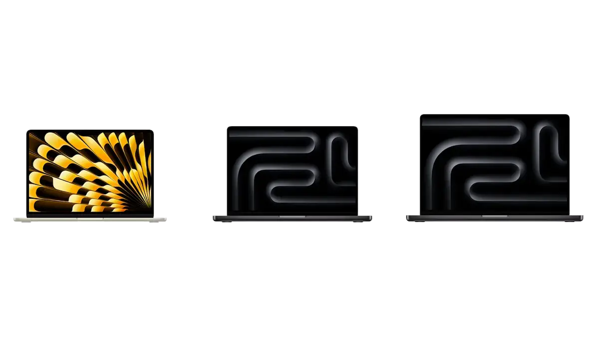 MacBook Air et MacBook Pro