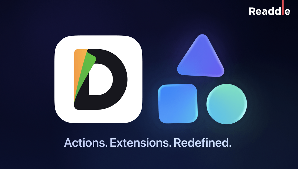 Documents de Readdle propose de nouvelles actions et extensions