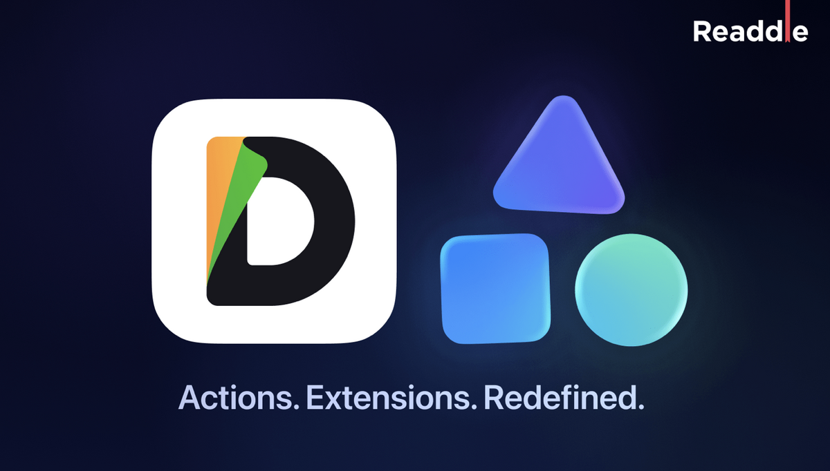 Documents de Readdle propose de nouvelles actions et extensions 