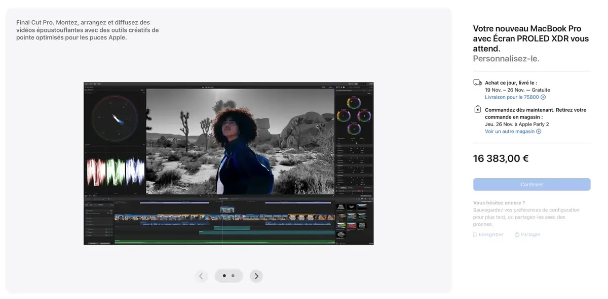 MacBook Pro OLED tactile&nbsp;: un prix &eacute;lev&eacute;, des ventes limit&eacute;es... mais Apple a un autre objectif