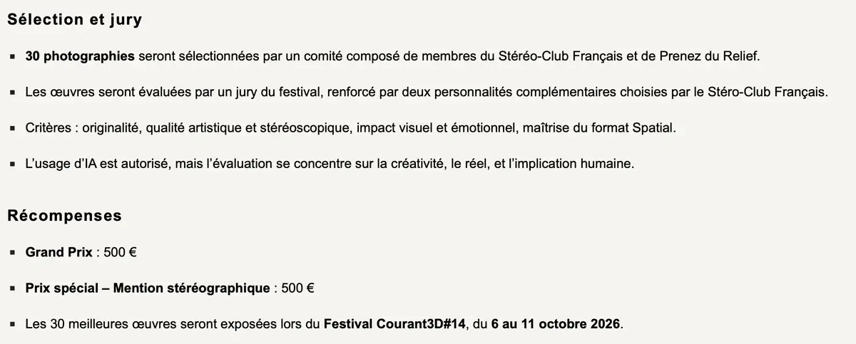 Photographie 3D&nbsp;: ce concours d'Angoul&ecirc;me met &agrave; l&rsquo;honneur le format spatial d&rsquo;Apple