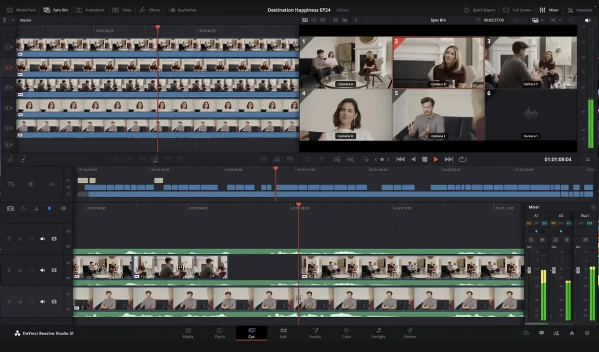 DaVinci Resolve plus fort que Lightroom&nbsp;: un studio photo, vid&eacute;o et audio tout-en-un