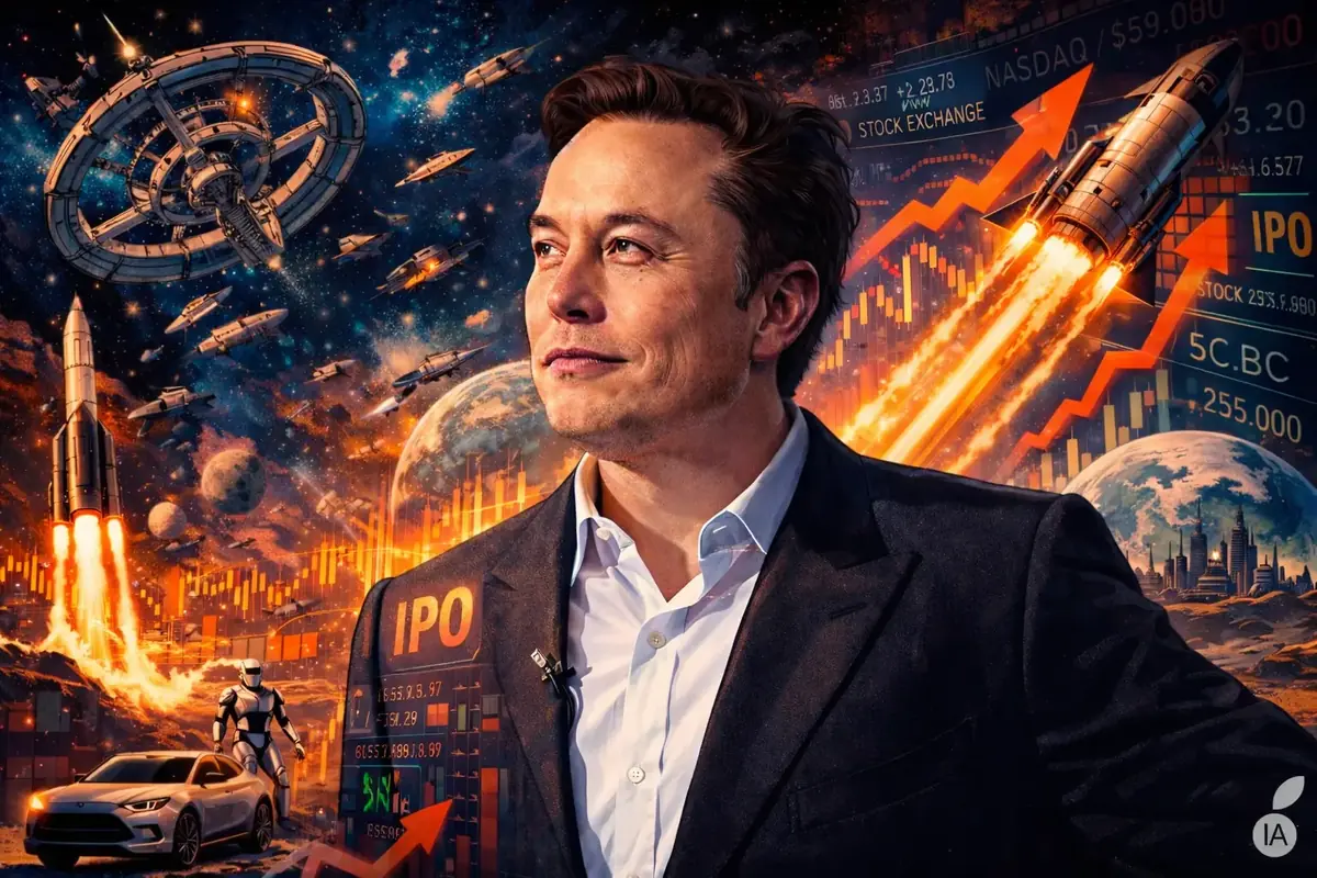 SpaceX Elon Musk IPO