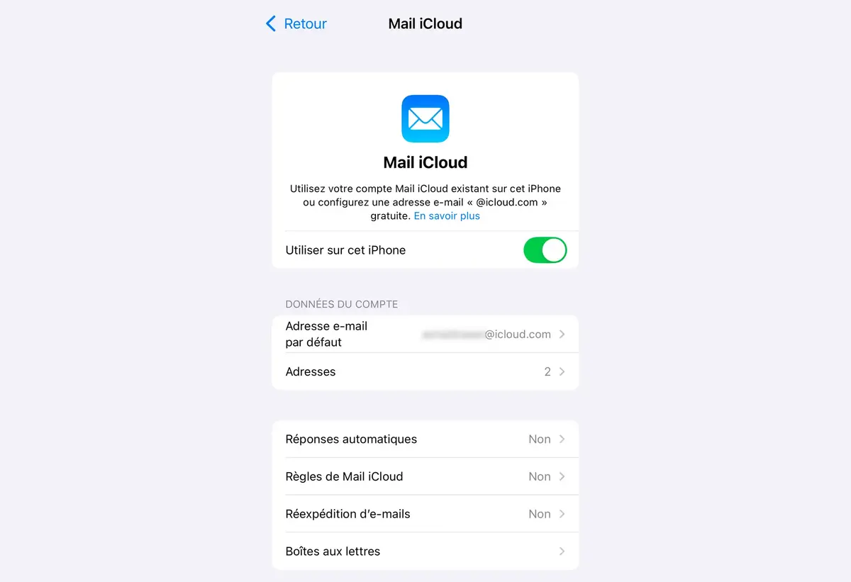 iOS 18 : les nouveautés d'iCloud et de Mail iCloud