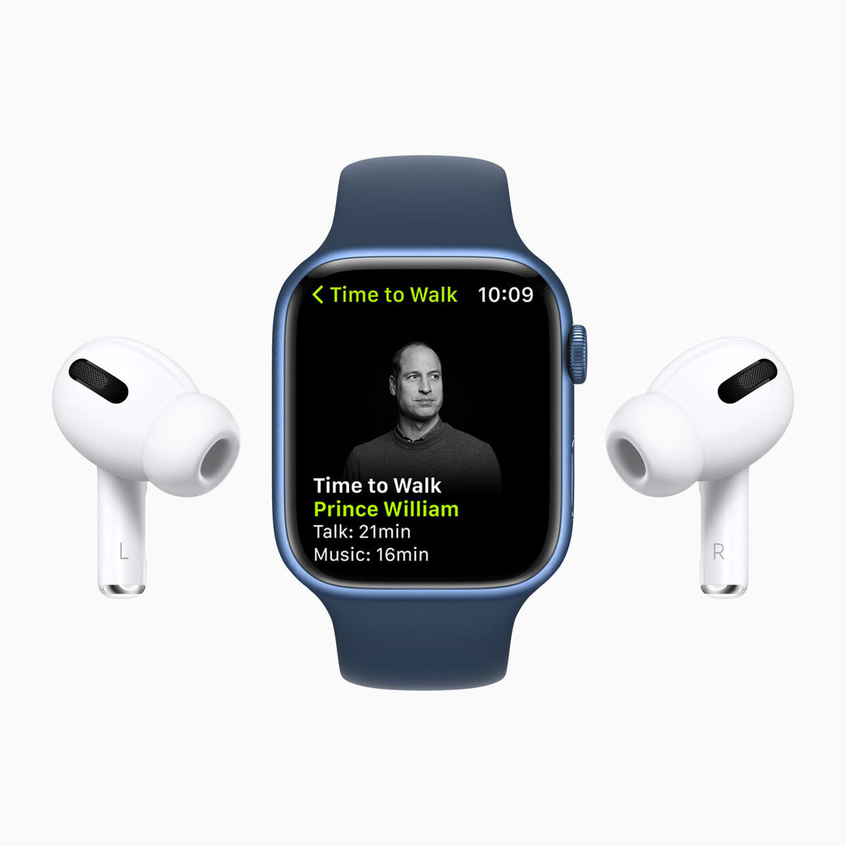 Fitness+ invite le Prince Williams pour un épisode de Marchez (Time to Walk)