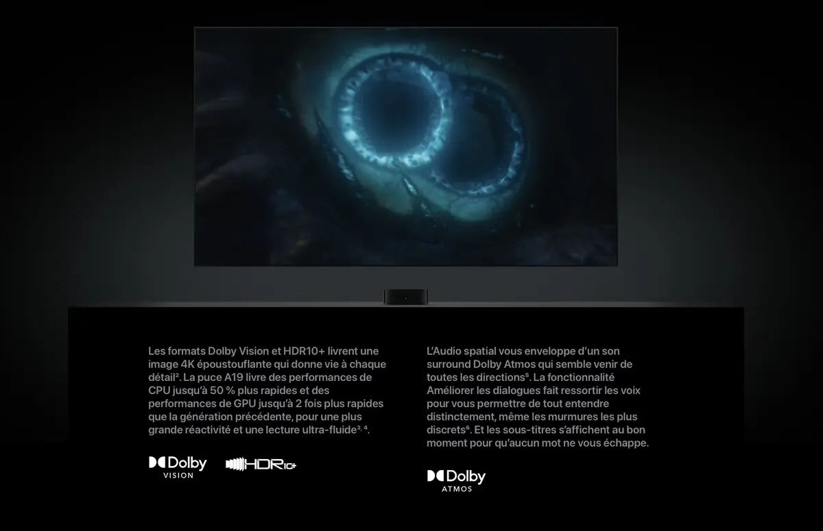 Voici la nouvelle Apple TV 4K 2026&nbsp;: d&eacute;couvrez toutes les nouveaut&eacute;s&nbsp;!