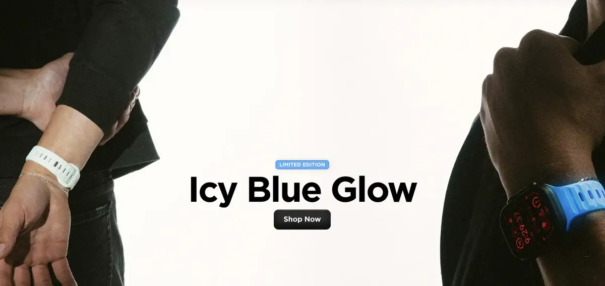 Un nouveau bracelet pour Apple Watch chez Nomad : "Glow in the dark"