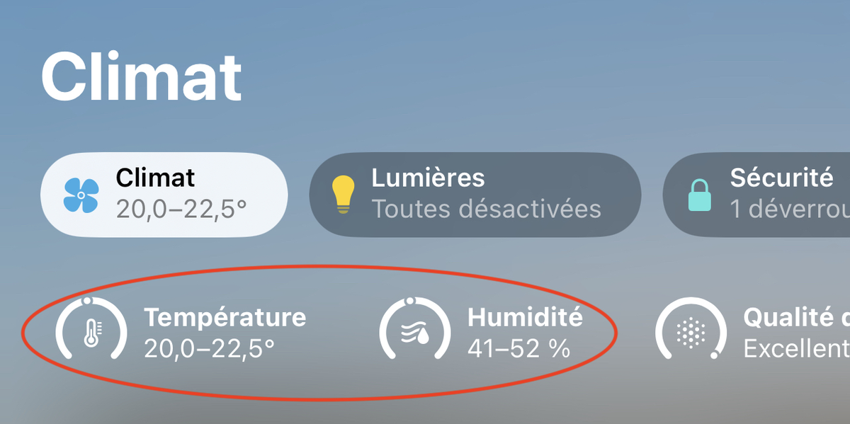 La mise à jour des HomePod mini activant le capteur de température et d'humidité est disponible