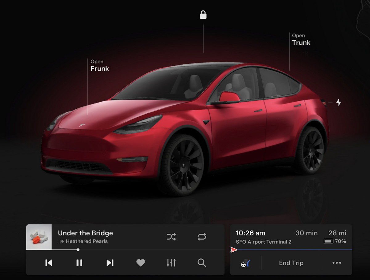 Tesla : une nouvelle interface logicielle et quelques fonctions inédites !