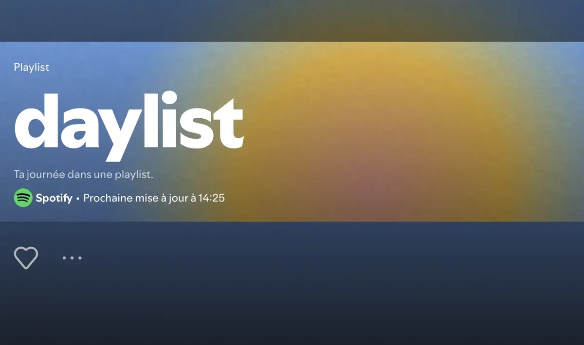 Spotify Daylist