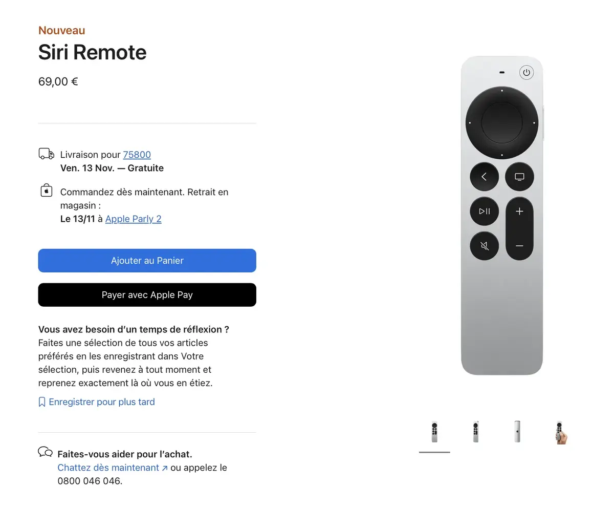 Apple TV&nbsp;: la nouvelle Siri Remote fonctionne aussi avec les anciens mod&egrave;les&nbsp;! Quelles nouveaut&eacute;s&nbsp;?