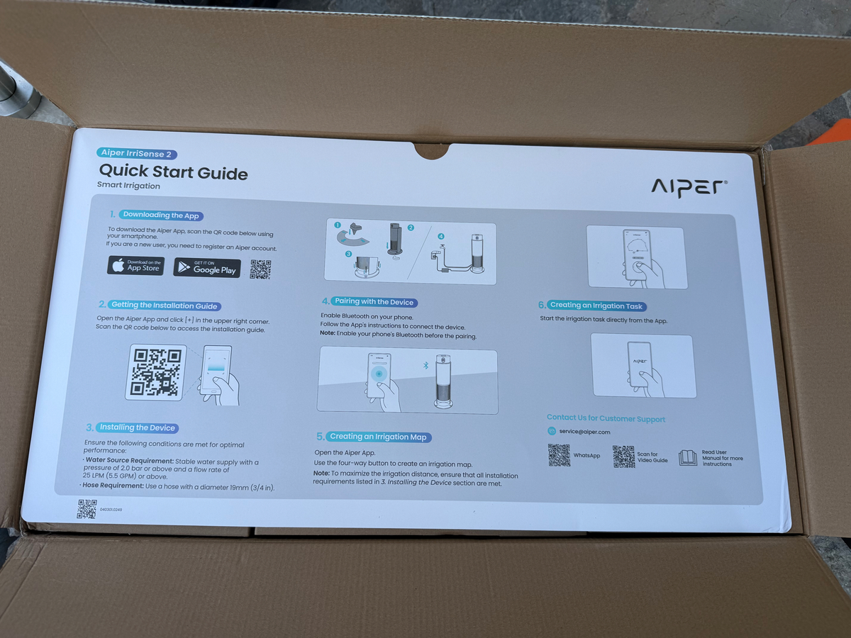 Test du syst&egrave;me d&rsquo;irrigation Intelligent Aiper IrriSense 2&nbsp;: plus besoin d&rsquo;arroser&nbsp;!