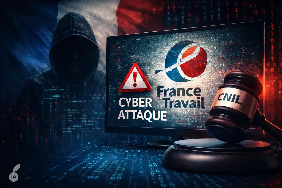 CNIL Cyberattaque France Travail